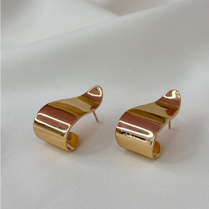 BRINCO REFLEXO DOURADO ORGÂNICO POLIDO