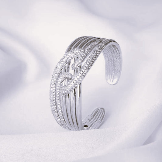 Pulseira Elevarte Ródio Feminino